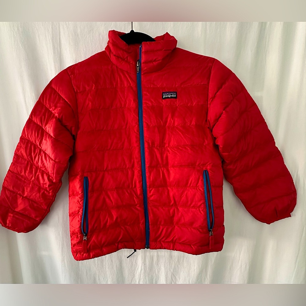 🧗‍♂️Patagonia Red Down Sweater Puffer Coat in Size S (8)